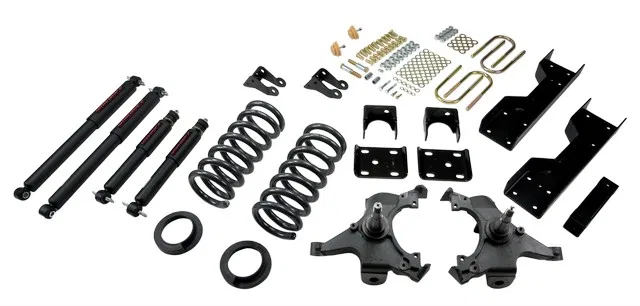 693ND – BELLTECH Lowering Kit, 4 Or 5 Inch Front 6 Inch Rear Drop Shock Absorbers Included With Nitro Drop II Shock A...